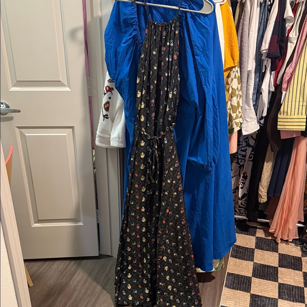 Rachel Antonoff Black Floral Dress - Picture 2 of 3